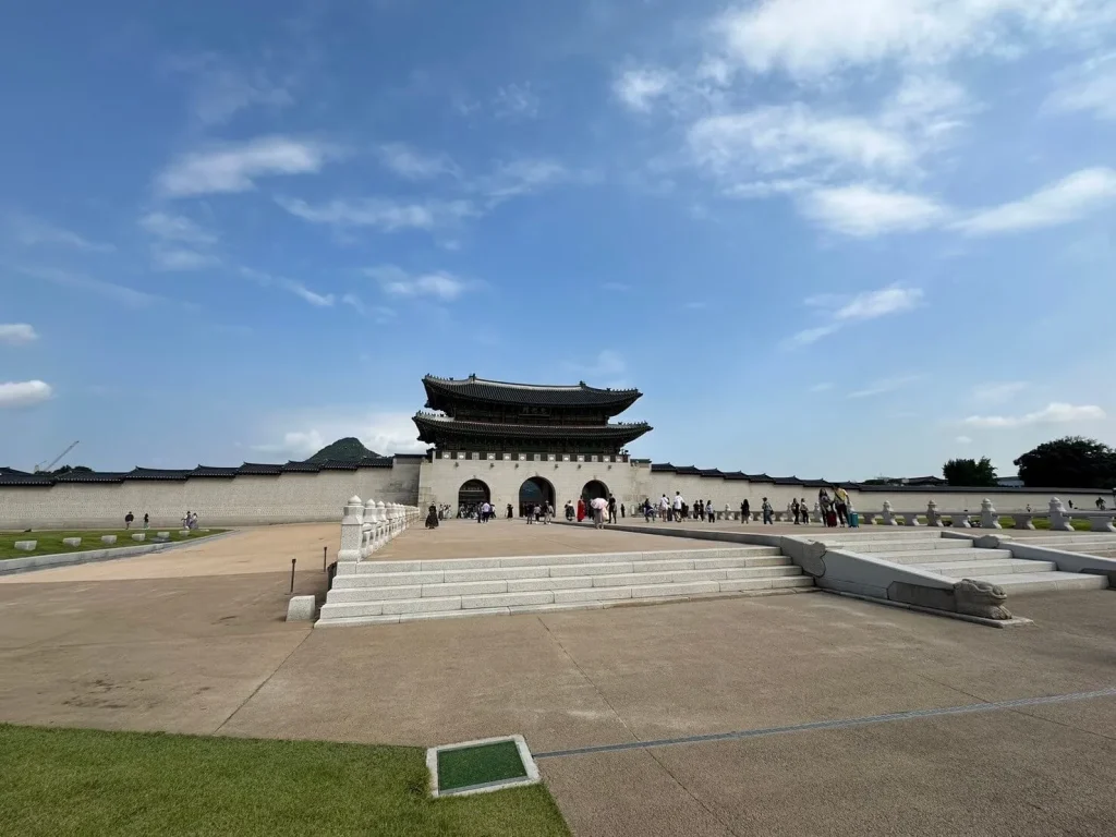 韓国旅行は今行くと危険？景福宮の様子