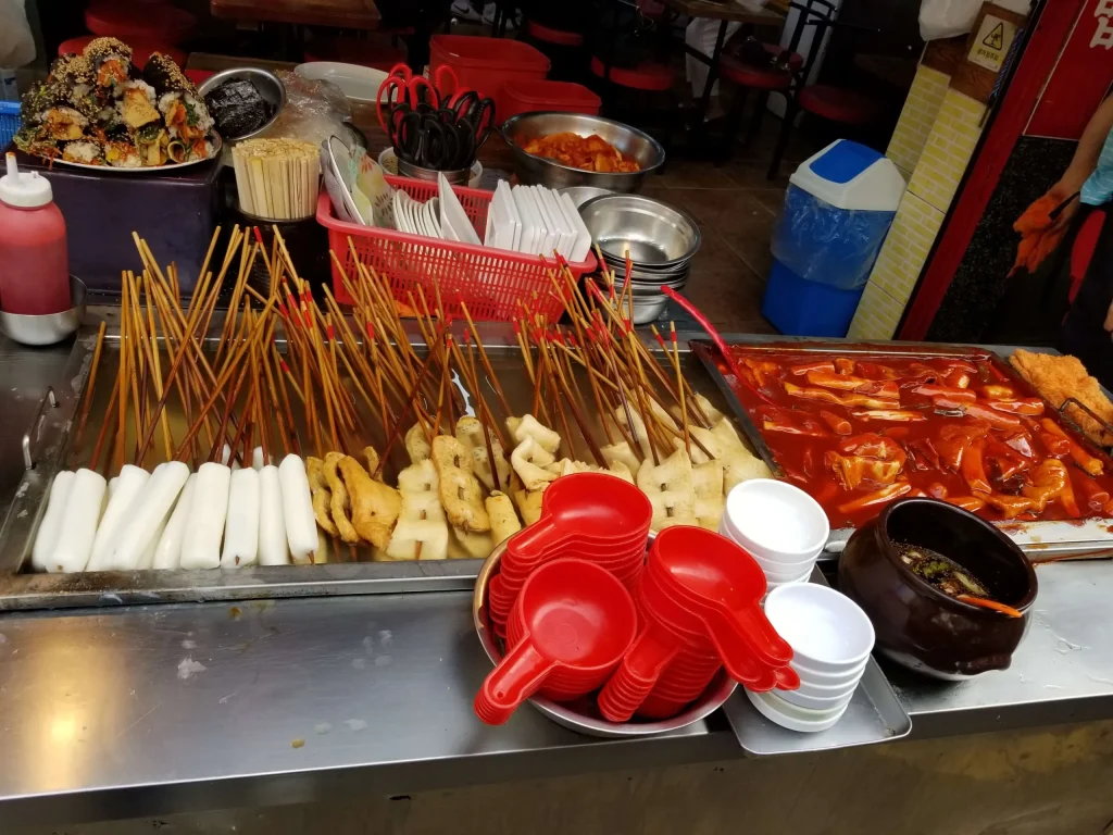 釜山の食べ歩きにぴったりのグルメ