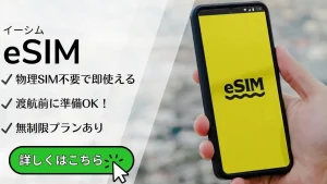 韓国旅行でのeSIMはどこで買うのがベスト？用途別おすすめ購入法