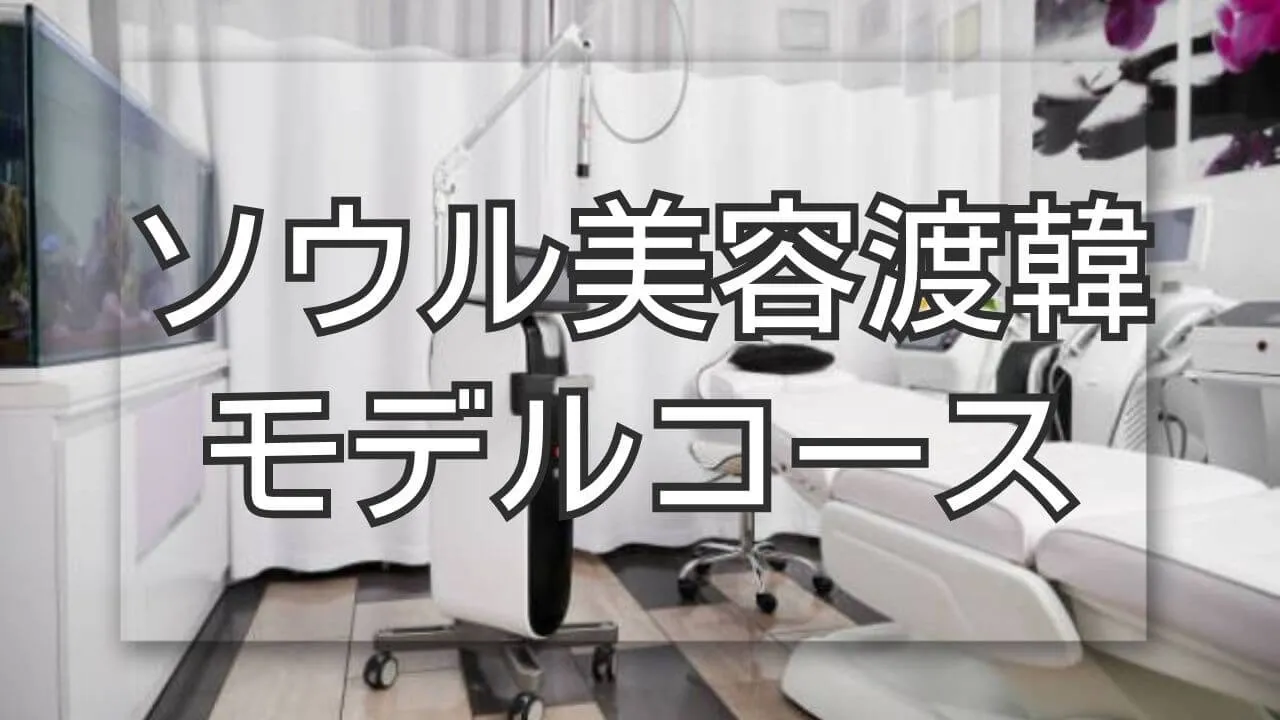 ソウル美容モデルコース計画！予算・目的別で失敗しない方法