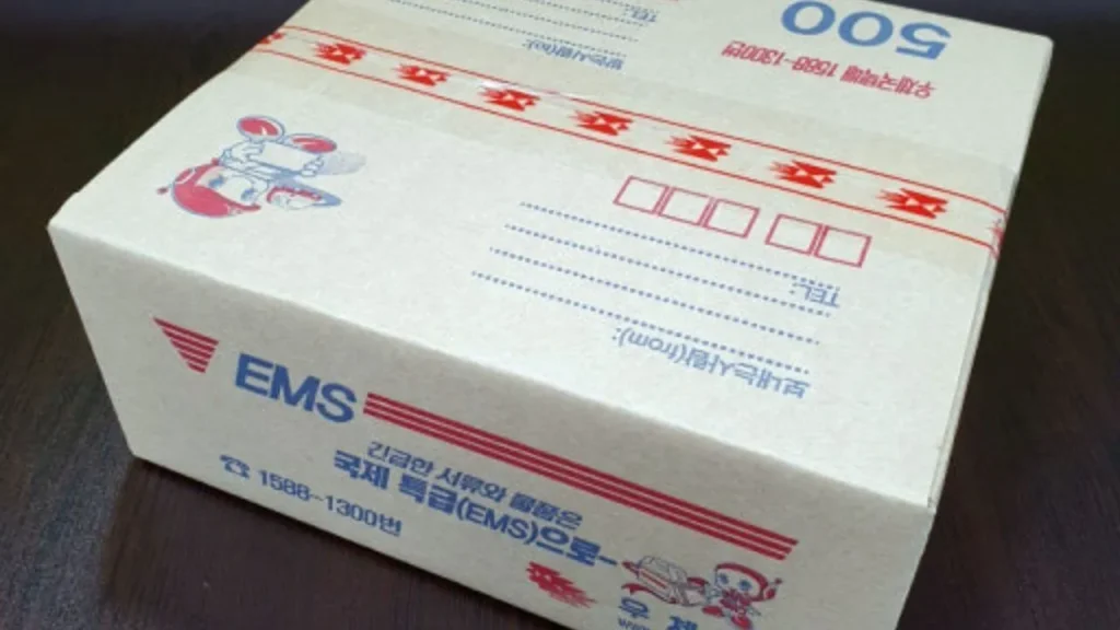 EMSで韓国から日本へ送る日数と料金の目安